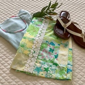 Lilly Pulitzer Patchwork Skort
